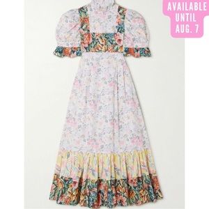 Taking Offers! NWT BATSHEVA X Laura Ashley Ruthin Paneled Floral-Print Dress